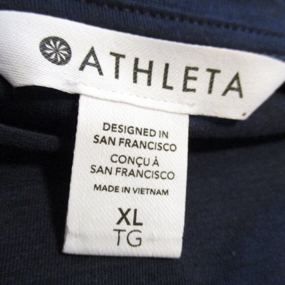 Athleta Woman X Large Purple Long Sleeve Warm Outdoors Soft Comfortable Shirt - Picture 6 of 6